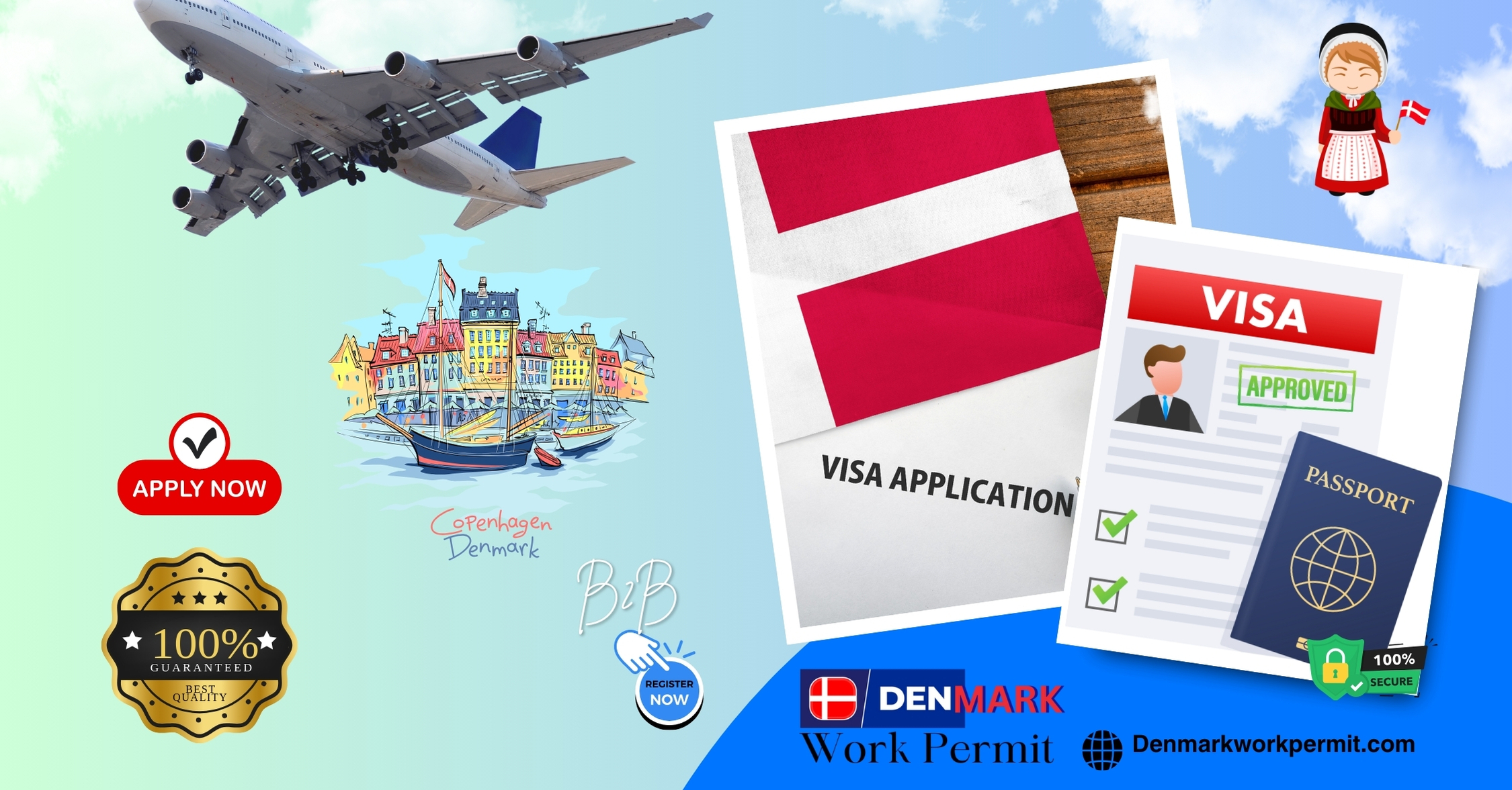 Your Essential Guide for Eritrean Citizens: Denmark Work Permit Visa and Business Resident Visa Requirements